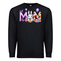 Black easter day mom Premium Sweatshirt - CowhideDigitalArt