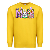 Lemon easter day mom Premium Sweatshirt - CowhideDigitalArt
