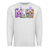 Oatmeal Heather easter day mom Premium Sweatshirt - CowhideDigitalArt