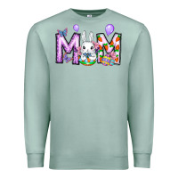Seafoam easter day mom Premium Sweatshirt - CowhideDigitalArt
