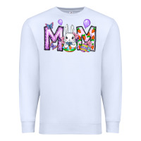 White easter day mom Premium Sweatshirt - CowhideDigitalArt