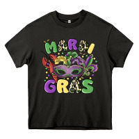 Asphalt mardi gras Heavy Core Tee - MaliasSmallBusiness