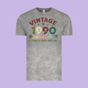 Vintage 1990 Limited Edition 31 Years Of Being Awesome Vintage Tee Designed By Bettercallsaul