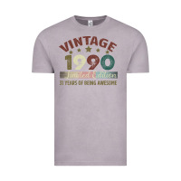 Vintage Zinc Vintage 1990 Limited Edition 31 Years Of Being Awesome Vintage Tee - Bettercallsaul