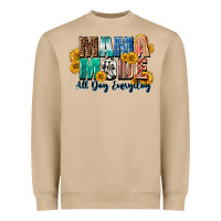 Mushroom Mama mode all day everyday  Mother's Day Heavyweight Sweatshirt - CowGirlArtShop