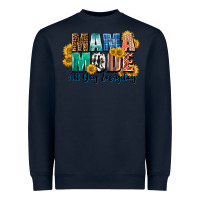Navy Mama mode all day everyday  Mother's Day Heavyweight Sweatshirt - CowGirlArtShop