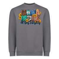 Storm Mama mode all day everyday  Mother's Day Heavyweight Sweatshirt - CowGirlArtShop