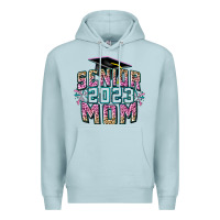 Blue Mist Senior 2023 mom Mother's Day Premium Hoodie - FaDigitalArtStudio