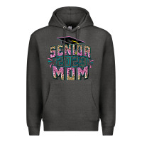 Charcoal Heather Senior 2023 mom Mother's Day Premium Hoodie - FaDigitalArtStudio