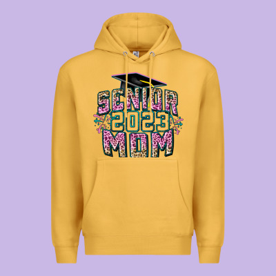 Senior 2023 Mom Mother's Day Premium Hoodie Designed By Fadigitalartstudio