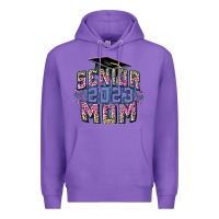 Purple Senior 2023 mom Mother's Day Premium Hoodie - FaDigitalArtStudio