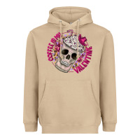 Mushroom Coffee is my Valentine Heavyweight Hoodie - CowhideDigitalArt