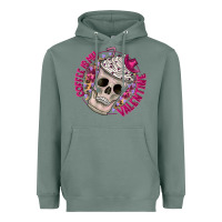 Sage Coffee is my Valentine Heavyweight Hoodie - CowhideDigitalArt