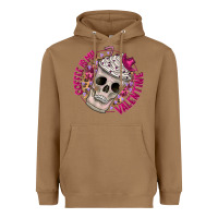 Toasted Coconut Coffee is my Valentine Heavyweight Hoodie - CowhideDigitalArt