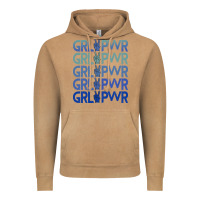Girl Power Peace Vintage Hoodie | Teevron