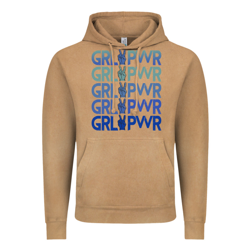 Girl Power Peace Vintage Hoodie by Bettercallsaul | Teevron
