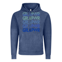 Vintage Denim Girl Power Peace Vintage Hoodie - Bettercallsaul