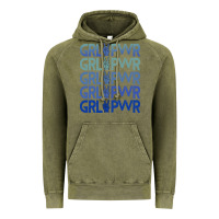 Vintage Olive Girl Power Peace Vintage Hoodie - Bettercallsaul