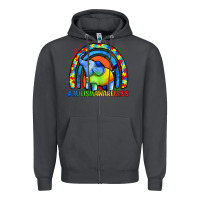 Smoke Autism Awareness Autism elephant Zipper Hoodie - FaDigitalArtStudio