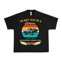 Black Vintage 50th Birthday I'm Not Old I'm A Classic Born In 1970 Urban Heavy Tee - Bettercallsaul