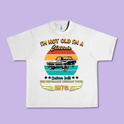 Vintage 50th Birthday I'm Not Old I'm A Classic Born In 1970 Urban Heavy Tee Designed By Bettercallsaul