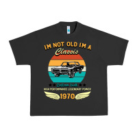 Pigment Black Vintage 50th Birthday I'm Not Old I'm A Classic Born In 1970 Urban Heavy Tee - Bettercallsaul