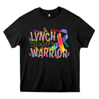 Black lynch syndrome warrior Heavy Core Tee - NancyCooperArtShop