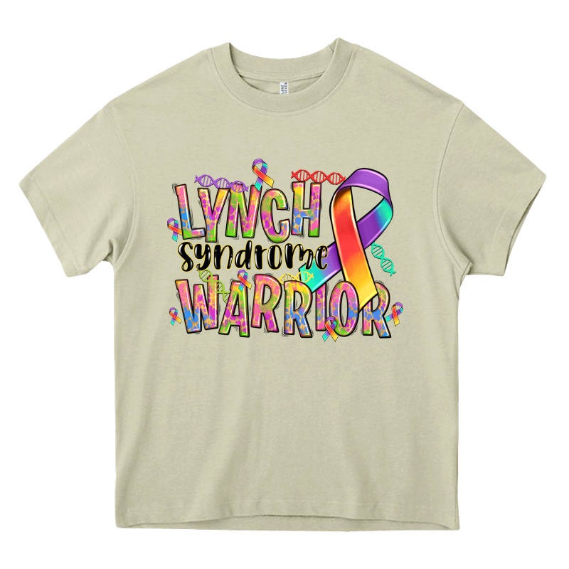Lynch Syndrome Warrior Heavy Core Tee by NancyCooperArtShop | Teevron
