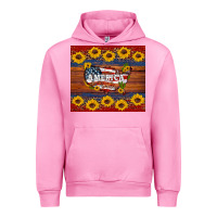 Fuchsia Pink usa map Urban Hoodie - Artiststas