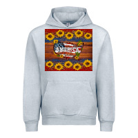 Heather Grey usa map Urban Hoodie - Artiststas