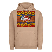 Pigment Burro usa map Urban Hoodie - Artiststas