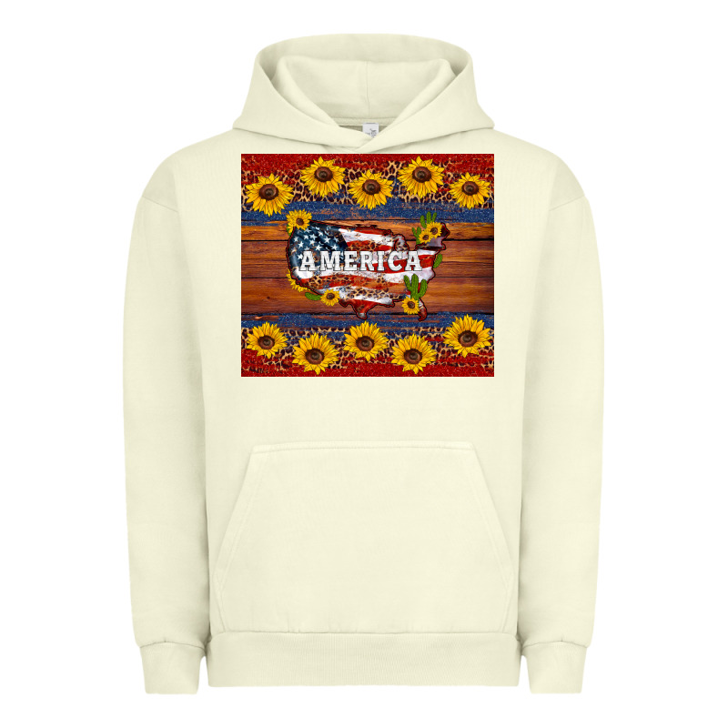 Usa Map Urban Hoodie by Artiststas | Teevron