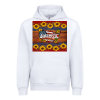 White usa map Urban Hoodie - Artiststas