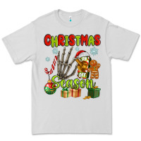 Dove Grey christmas season Premium Tee - MaliasSmallBusiness