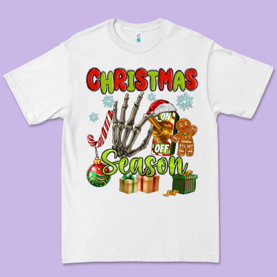 Christmas Season Premium Tee Designed By Maliassmallbusiness