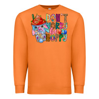 Carrot DON T WORRY Be hoppy Easter Premium Sweatshirt - CowhideDigitalArt