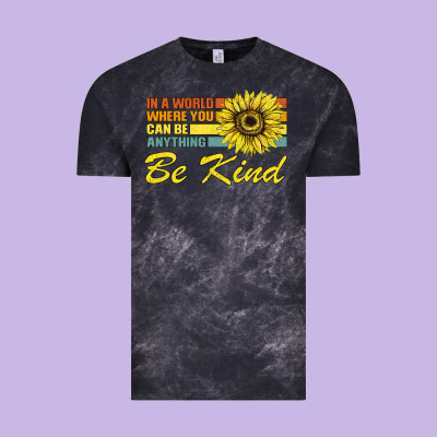 In A World Where You Can Be Anything Be Kind Vintage Tee Designed By Bettercallsaul