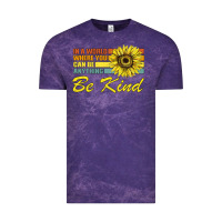 Cloud Purple In A World Where You Can Be Anything Be Kind Vintage Tee - Bettercallsaul