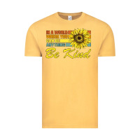 Vintage Mustard In A World Where You Can Be Anything Be Kind Vintage Tee - Bettercallsaul