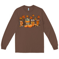 Chestnut Fall coffee cups Long Sleeve Tee - NancyCooperArtShop