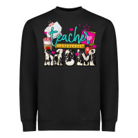 Black Teacher Mom Mother's Day Heavyweight Sweatshirt - HowdyJamesFarm
