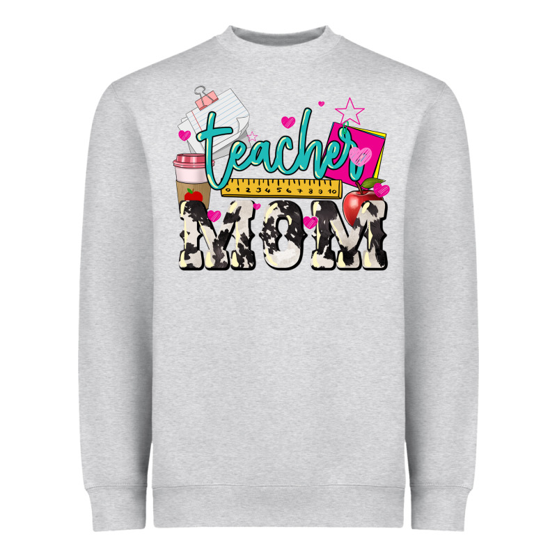 Teacher Mom Mother's Day Heavyweight Sweatshirt by HowdyJamesFarm | Teevron