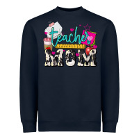 Navy Teacher Mom Mother's Day Heavyweight Sweatshirt - HowdyJamesFarm