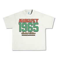 Pistachio August 1965 Limited Edition 55 Years Of Being Awesome Urban Heavy Tee - Bettercallsaul