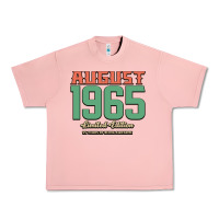 August 1965 Limited Edition 55 Years Of Being Awesome Urban Heavy Tee | Teevron