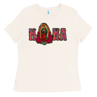 Bone Nana Lady Of Guadalupe Ladies Tee - Jasminsmagicworld