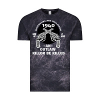 Cloud Black Guns - When guns are outlawed I'll be outlaw Vintage Tee - Bettercallsaul