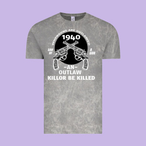 Guns - When Guns Are Outlawed I'll Be Outlaw Vintage Tee Designed By Bettercallsaul