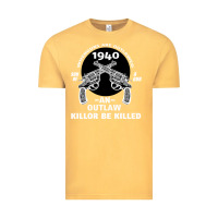 Vintage Mustard Guns - When guns are outlawed I'll be outlaw Vintage Tee - Bettercallsaul