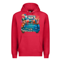 Cardinal Customize USA truck Premium Hoodie - FaDigitalArtStudio